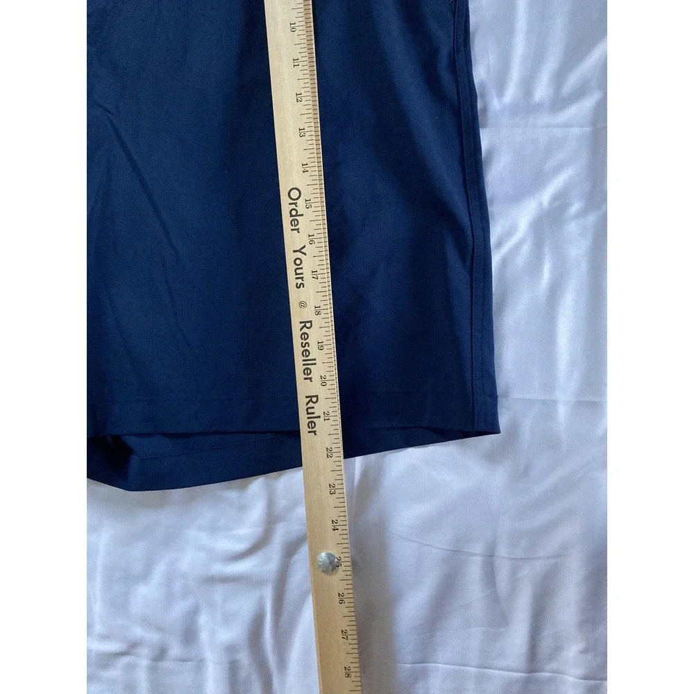 Columbia PFG Shorts Mens 42x10 Blue Omni-Shield Fishing Water Resistant Stretch
